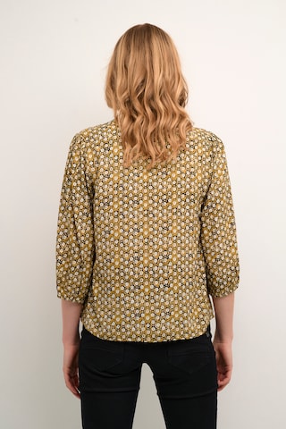 Cream Blouse 'Tiah' in Yellow