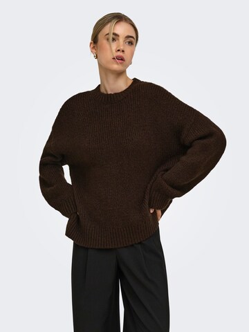 ONLY Sweater 'ONLHenry' in Brown: front