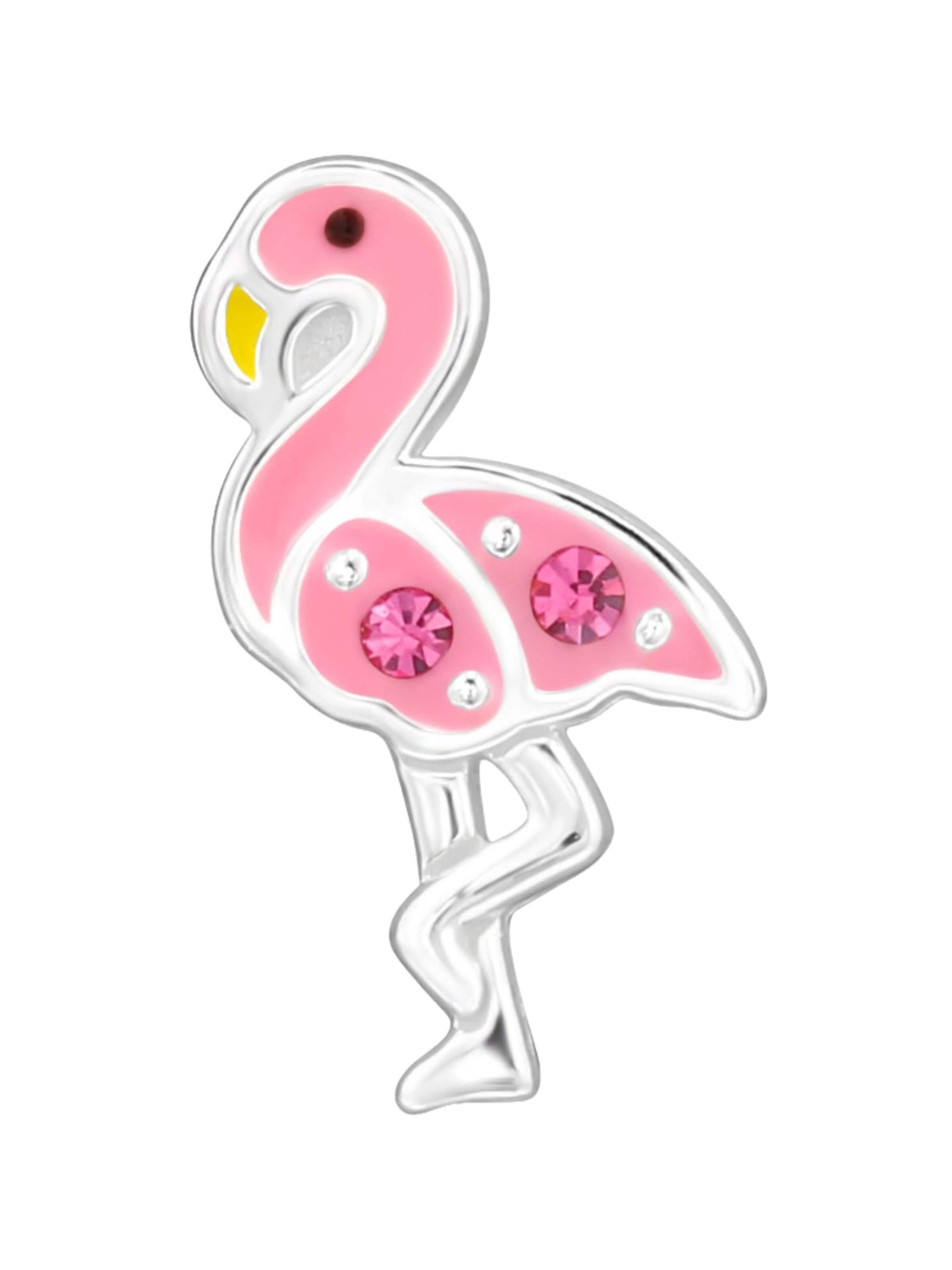 Boucles d'oreilles Maxte en rose : devant