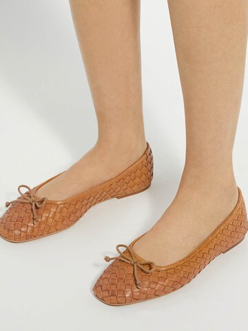 Ballerines Dune LONDON en marron
