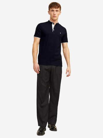 JACK & JONES Shirt 'Paulos Mao' in Blauw
