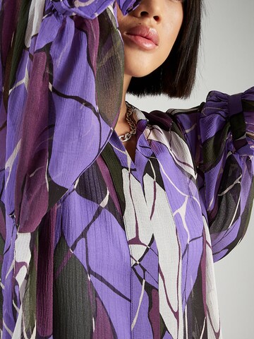 SOAKED IN LUXURY Blouse 'Josefine' in Purple