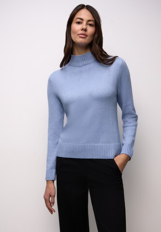 STREET ONE Sweater in Blue: front