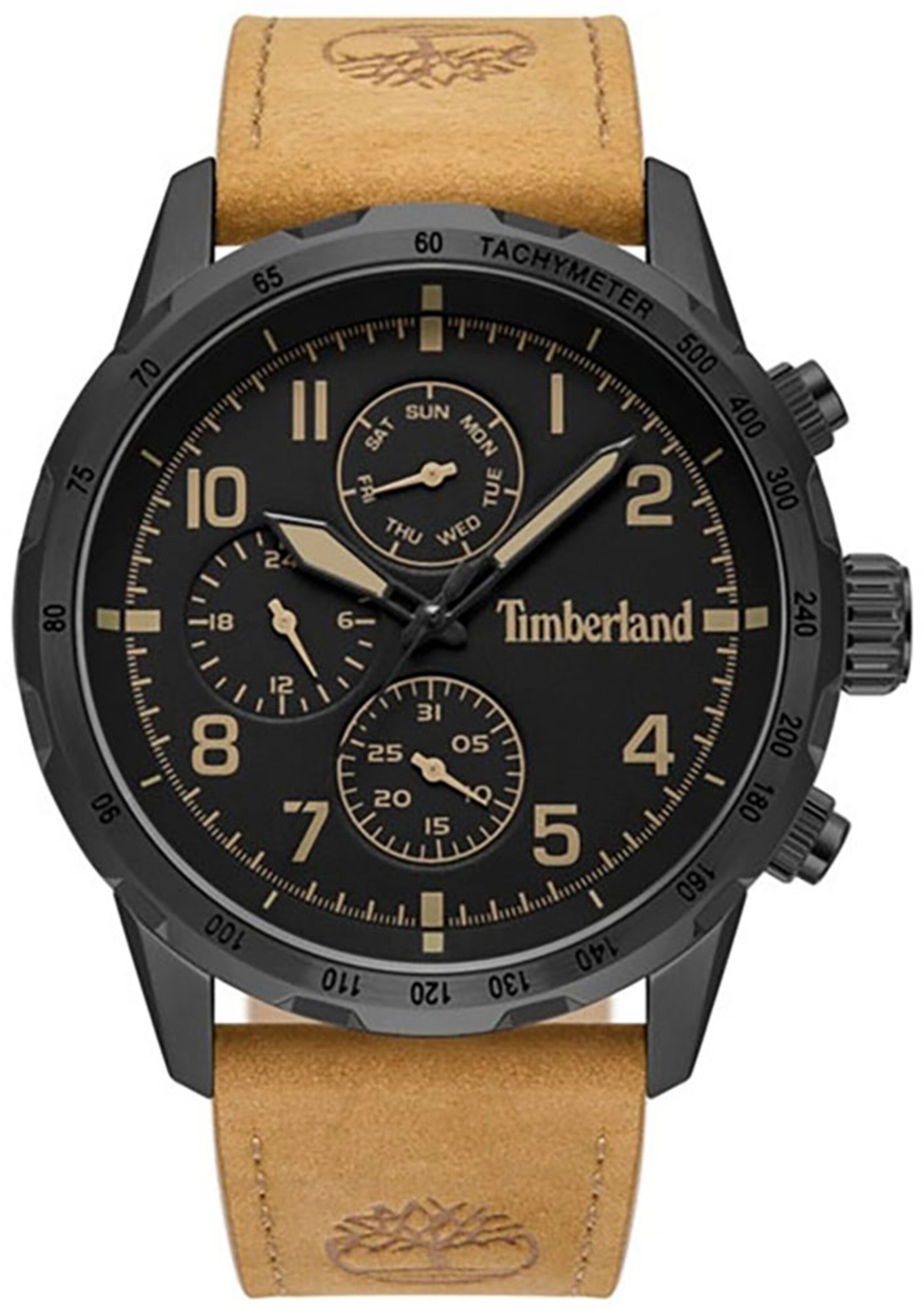 TIMBERLAND Analog Watch in Brown: front