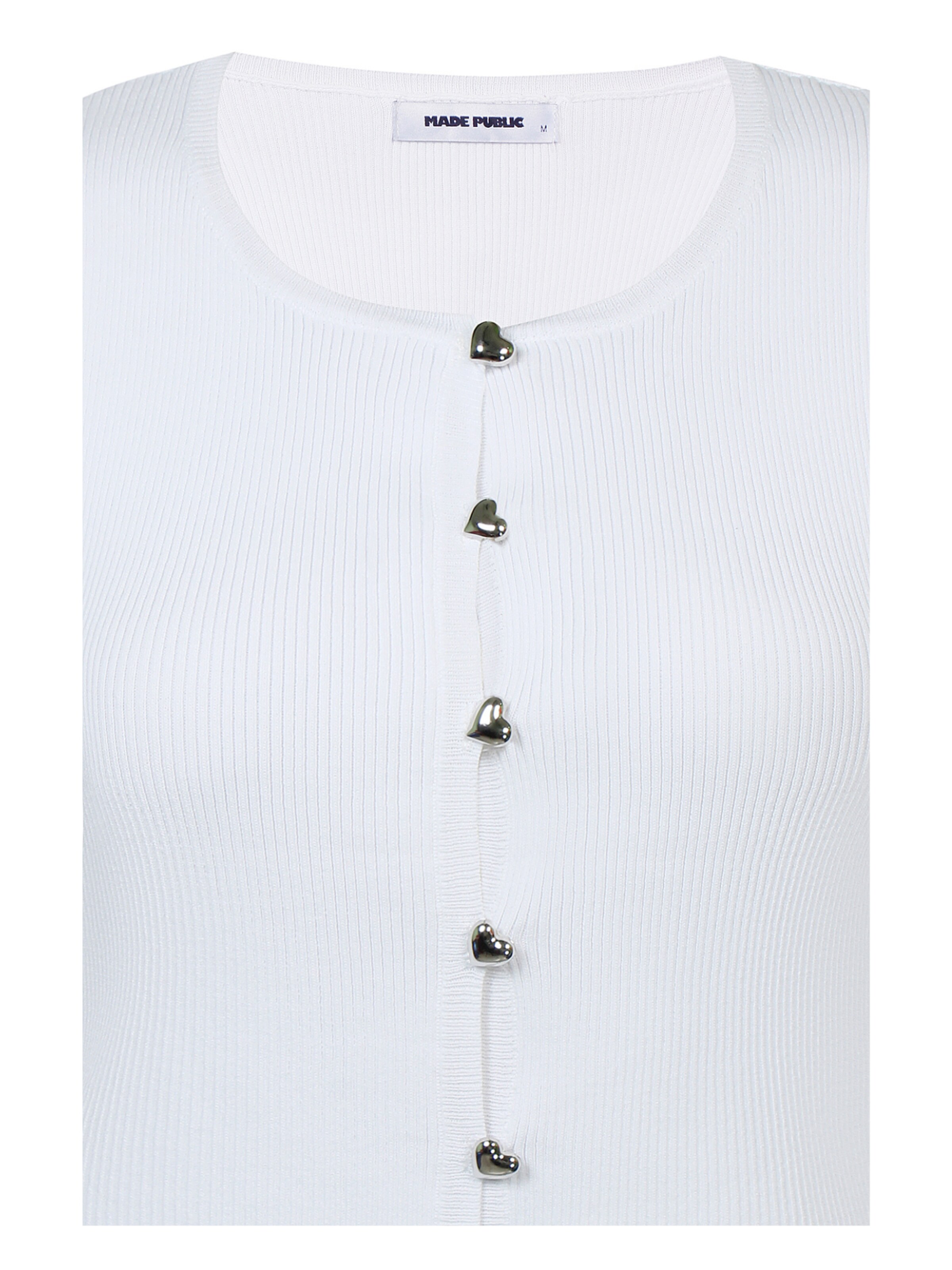 Made Public Overdel 'Viola 024' i hvid