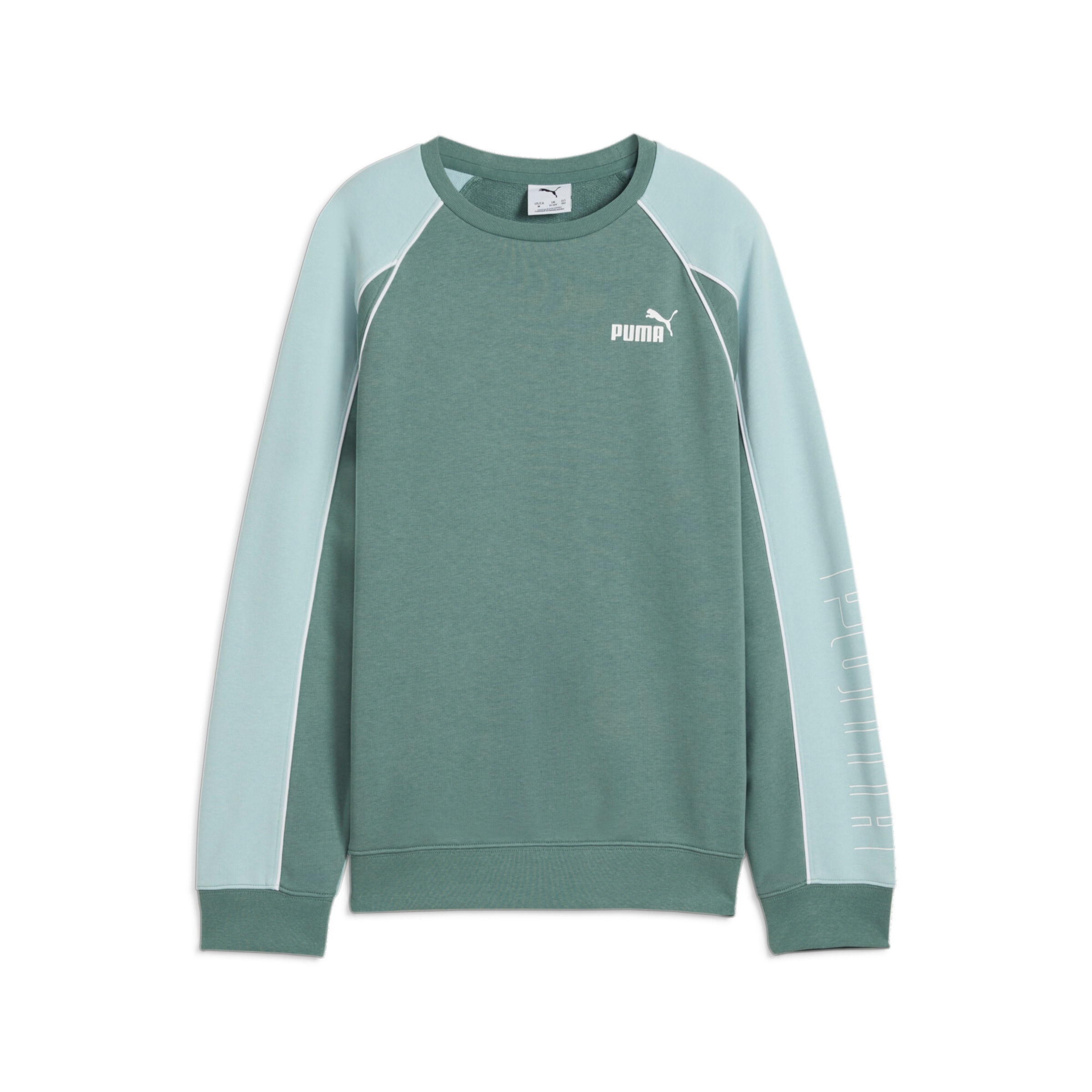 PUMA Sweatshirt in Green: front