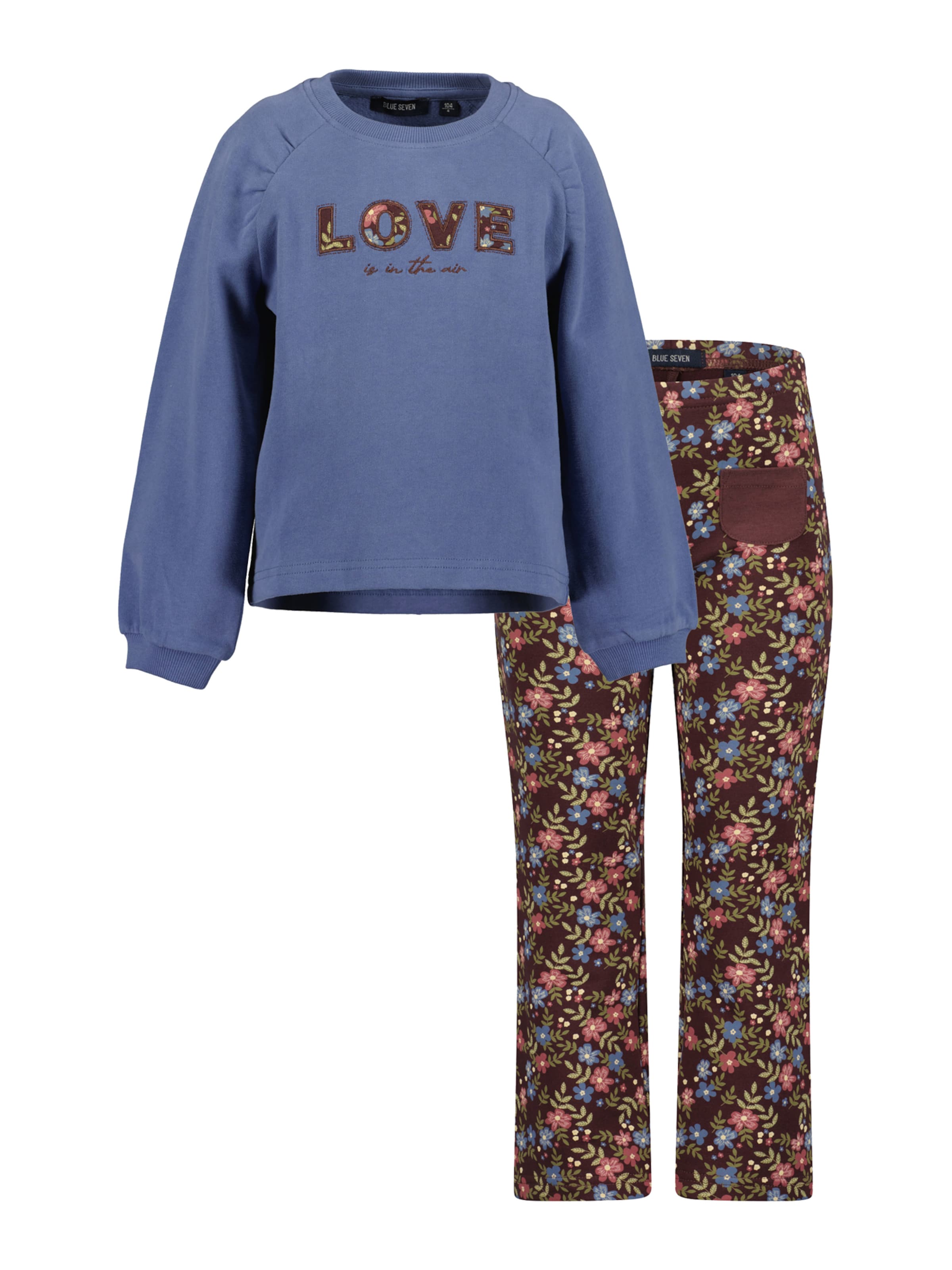 BLUE SEVEN - Conjunto en azul: frente