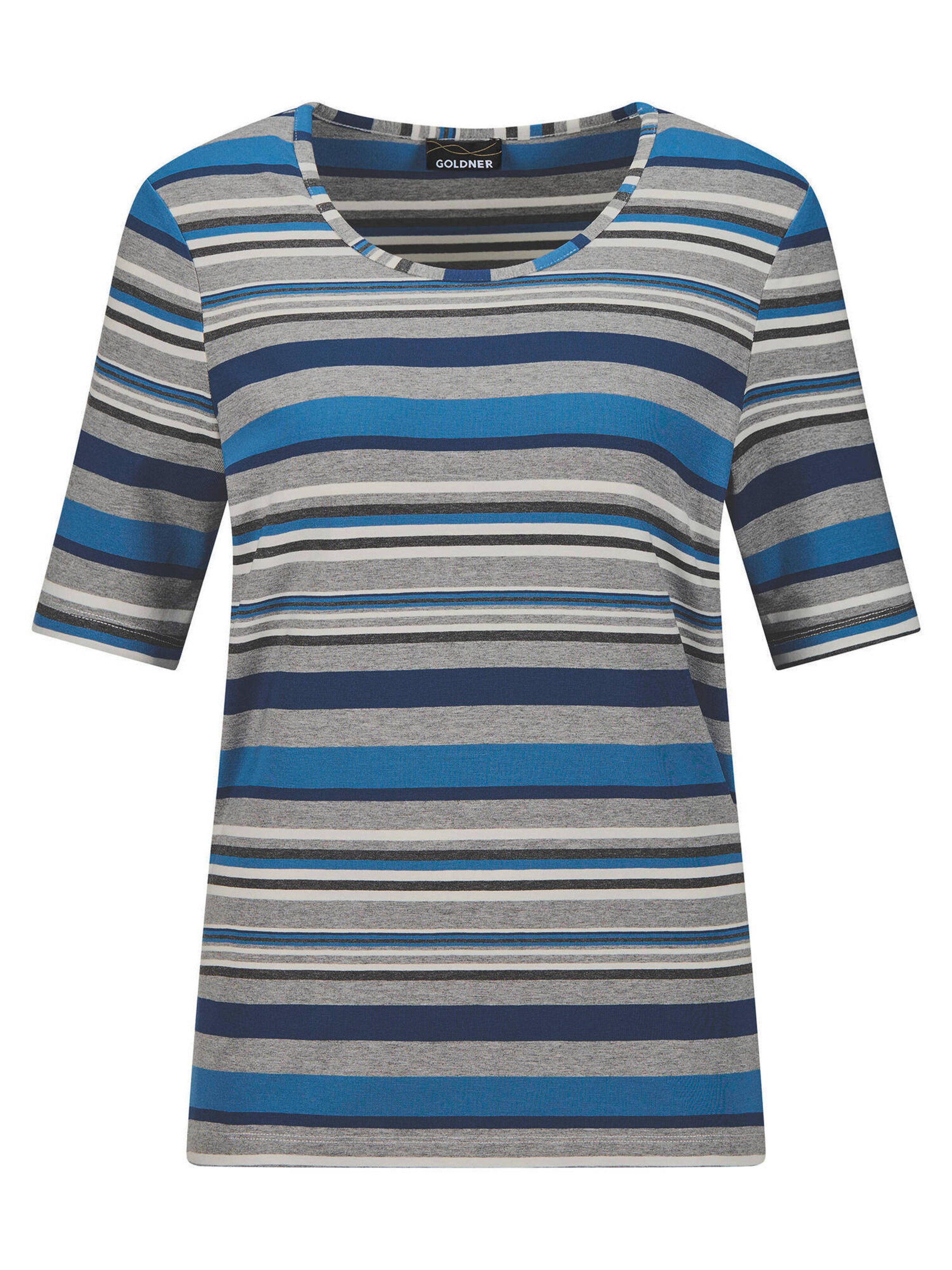 Goldner T-shirt en gris / mélange de couleurs, Vue avec produit