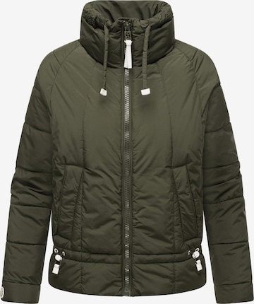 Veste mi-saison 'Luftzauber 14' NAVAHOO en vert : devant