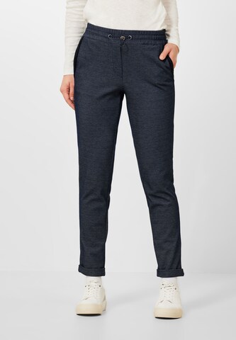 CECIL Slim fit Pants in Blue: front