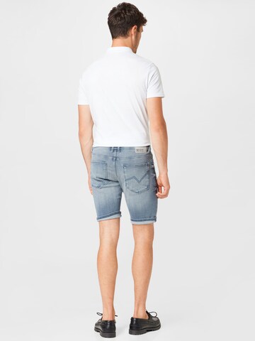 TOM TAILOR DENIM Regular Shorts in Blau
