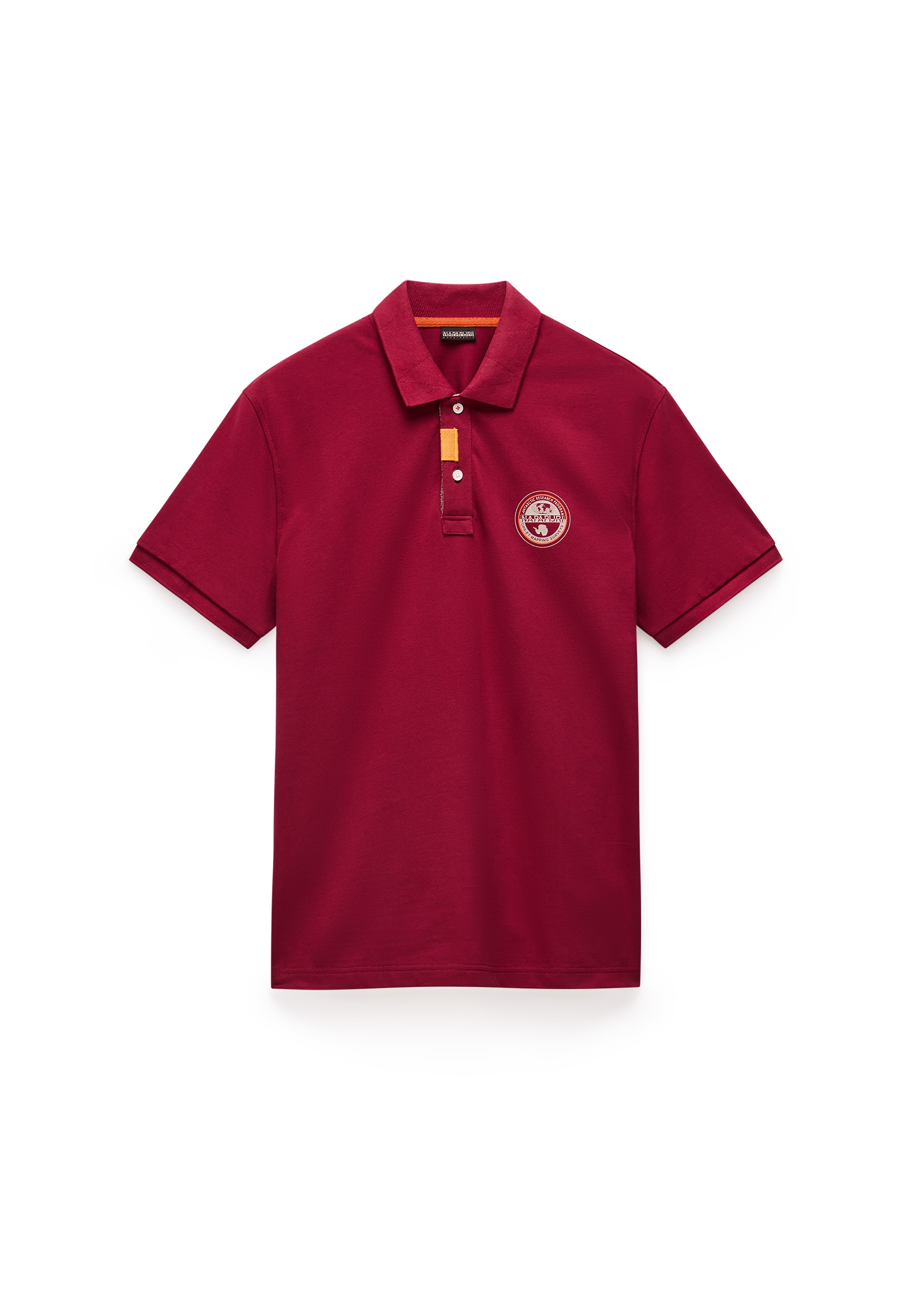 NAPAPIJRI Μπλουζάκι 'E-Clanis' σε κόκκινο: μπροστά