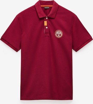 T-Shirt 'E-Clanis' NAPAPIJRI en rouge : devant