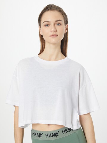Cotton On - Camiseta funcional en blanco: frente
