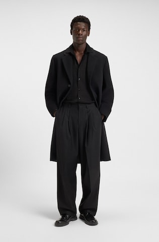 HUGO Regular Fit Hemd in Schwarz