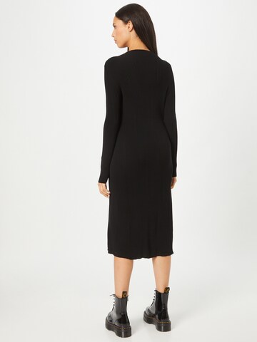 HUGO Knit dress 'Silbyz' in Black