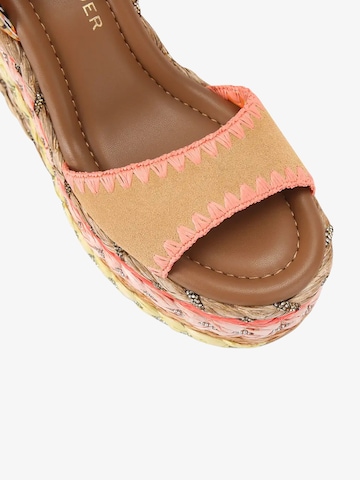 Kurt Geiger - Sandália em mistura de cores