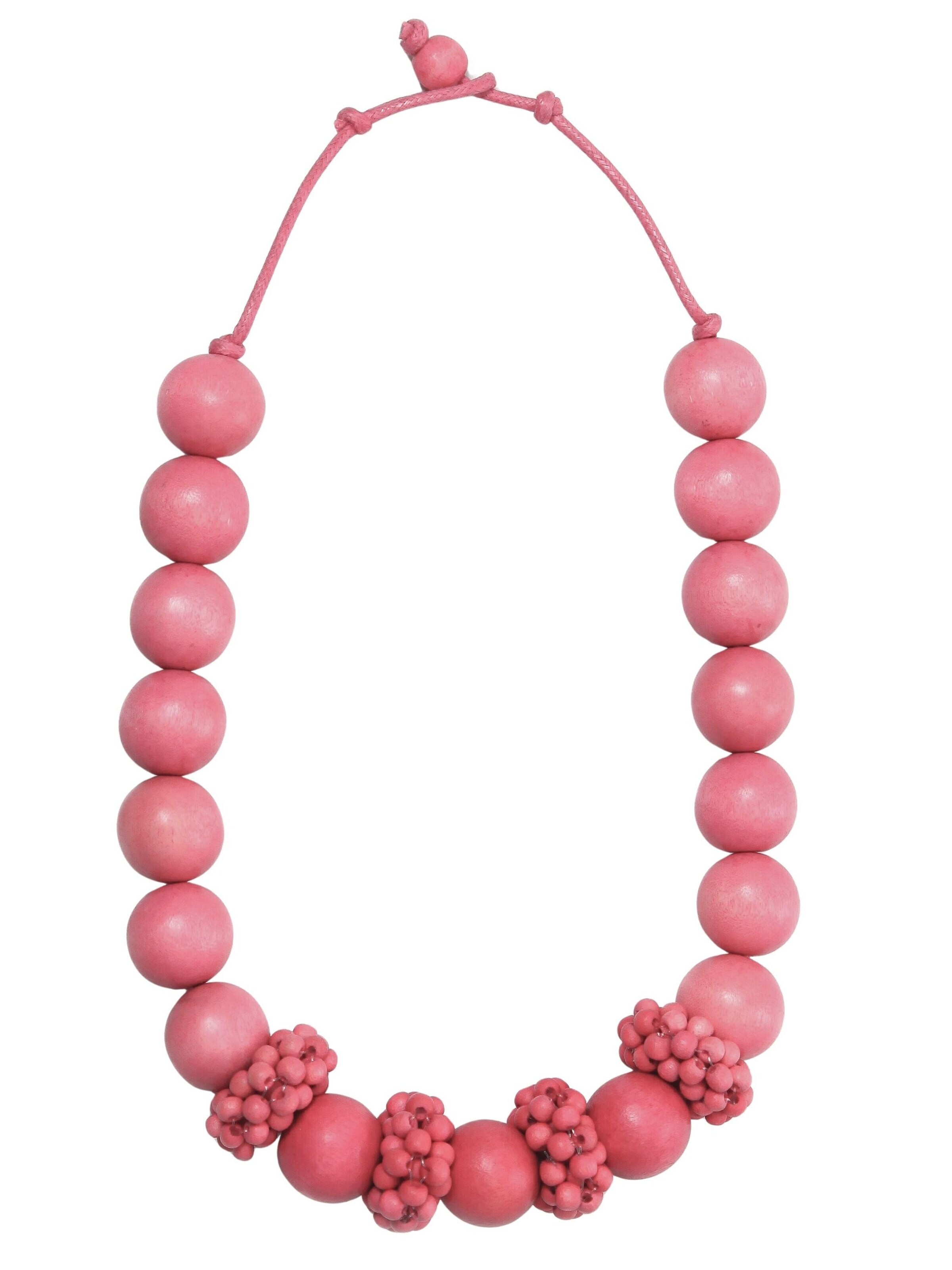 COLLEZIONE ALESSANDRO Necklace 'Letizia' in Pink: front