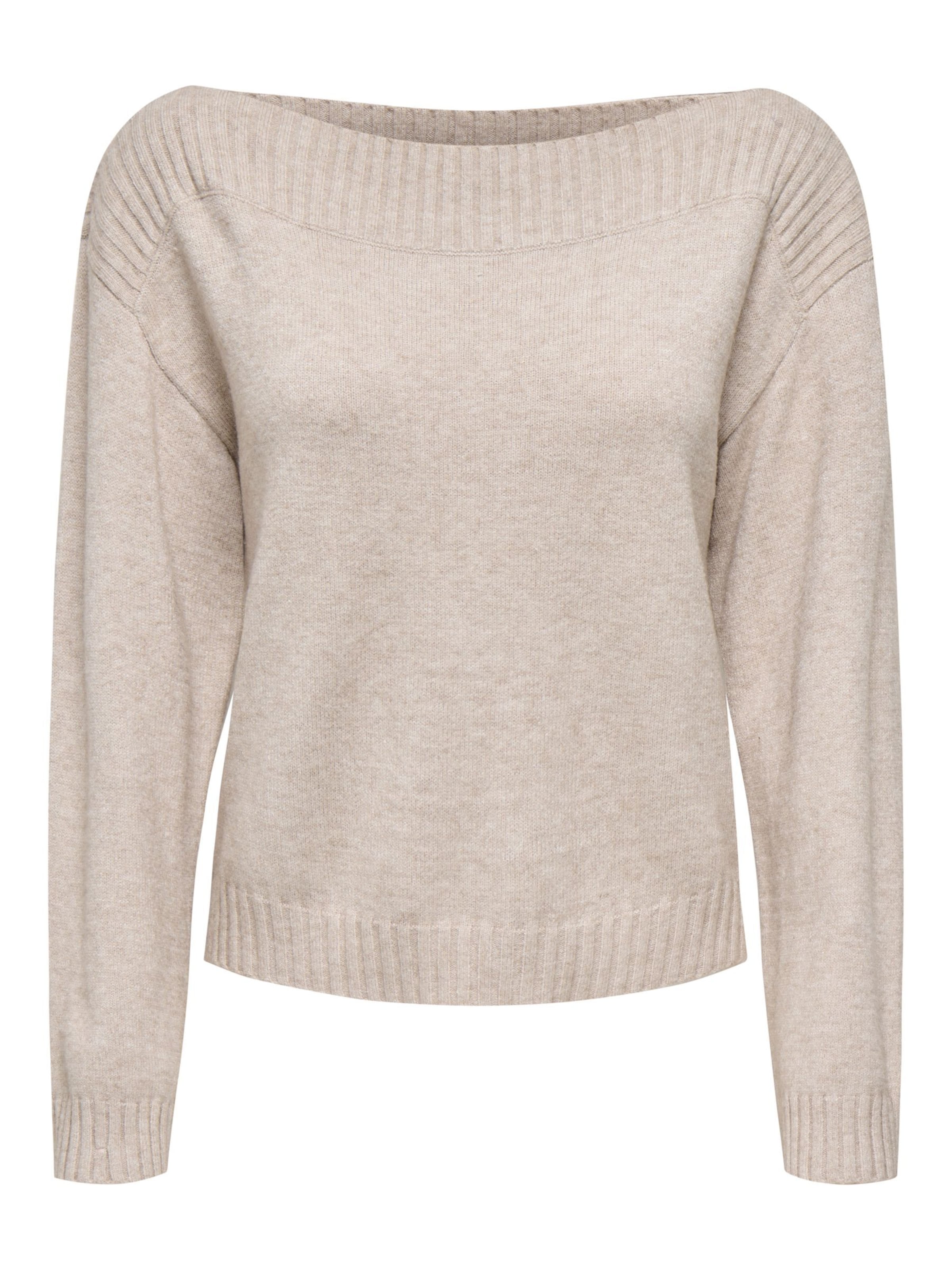 ONLY Pull-over 'KATIA ' en S en beige, Vue avec produit