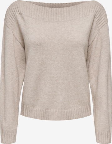 Pull-over 'KATIA ' ONLY en beige : devant