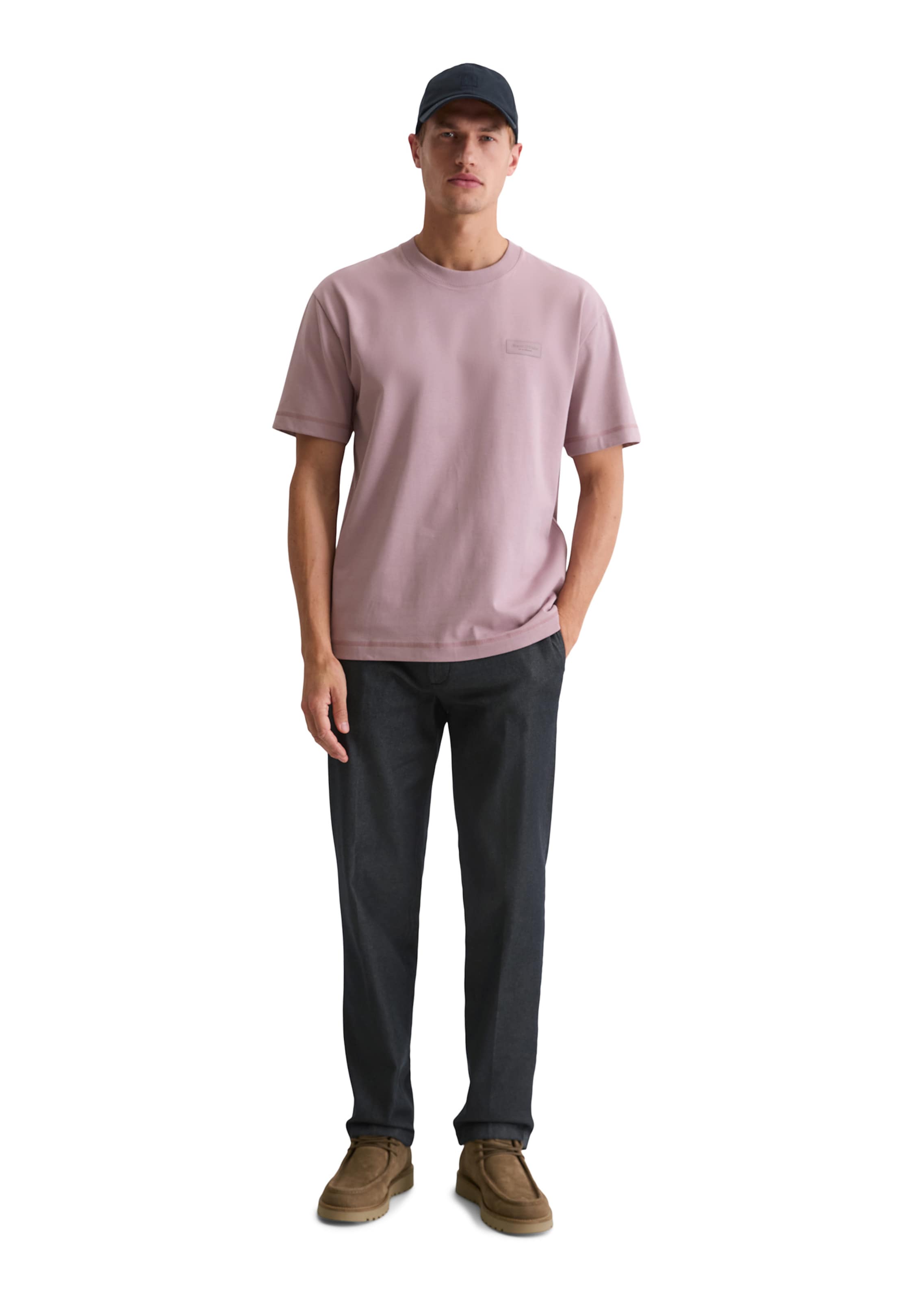 Marc O'Polo Shirt 'DfC' in Purple