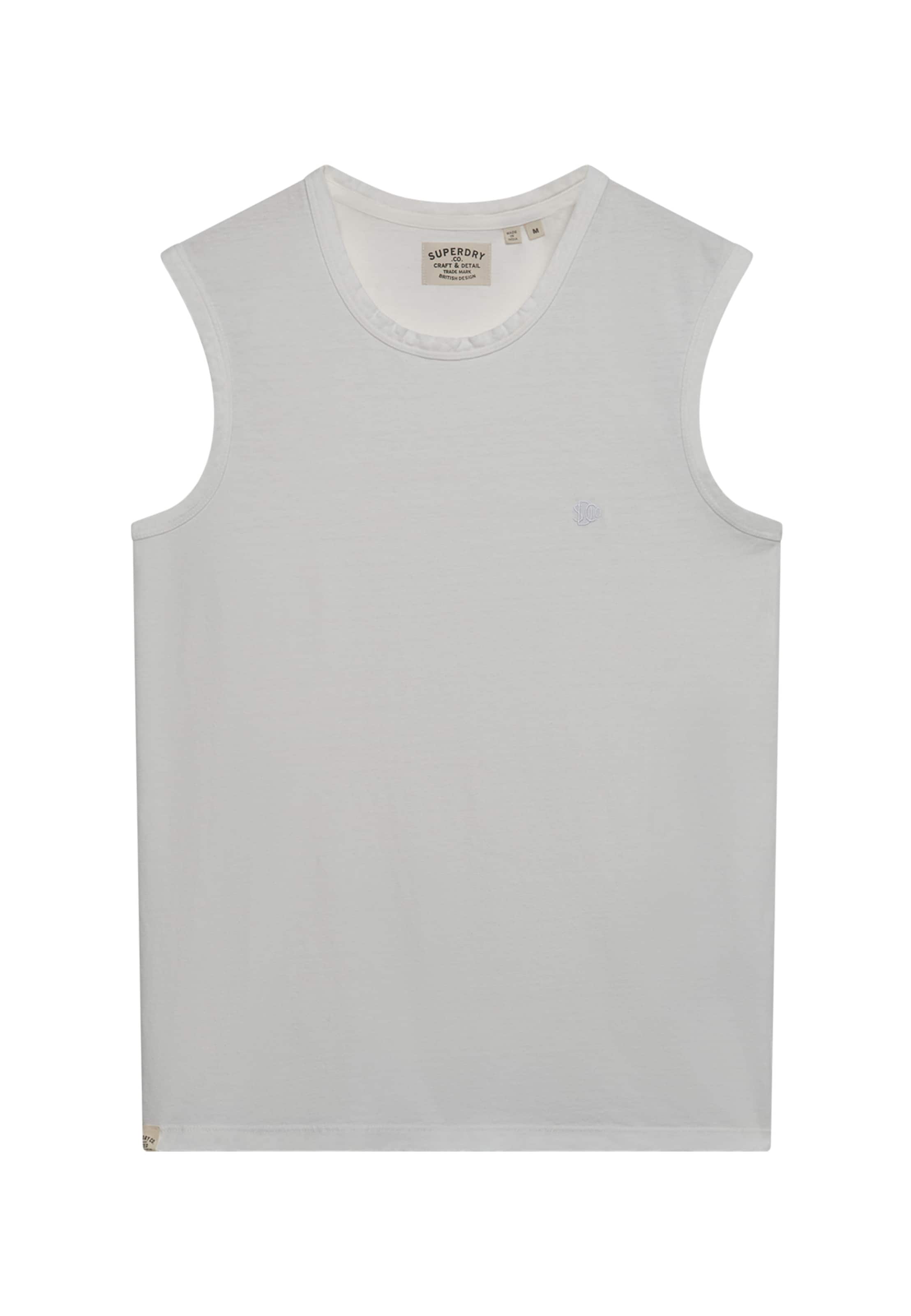 Superdry & Co Shirt 'Classic' in Grijs: voorkant