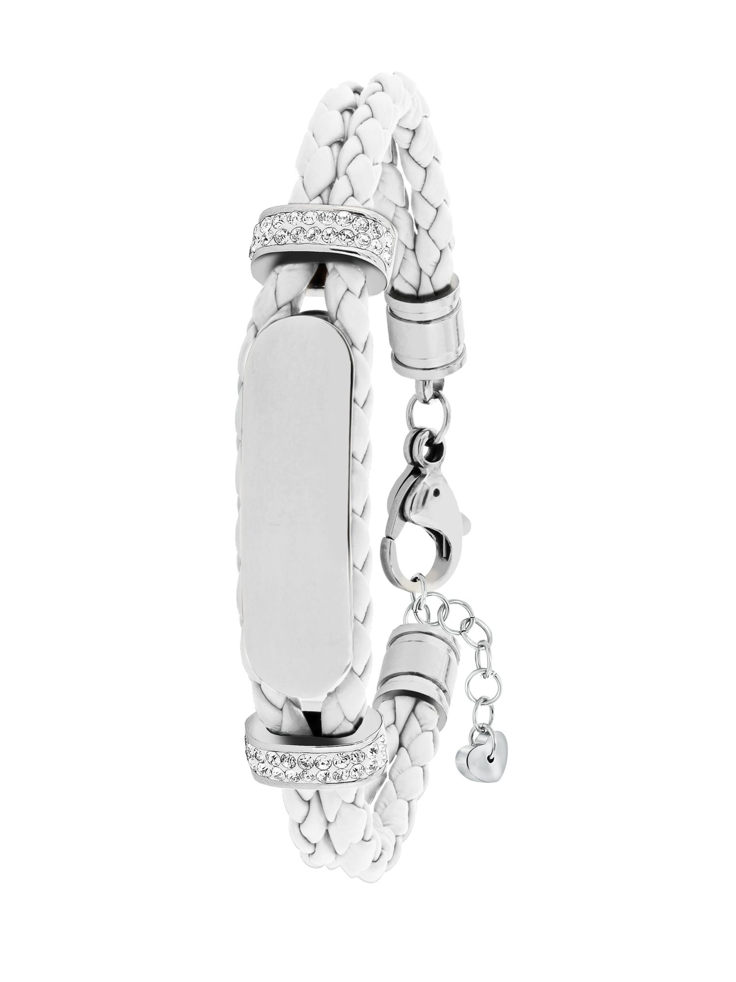 Lucardi Bracelet 'Freunde für immer' en argent, Vue avec produit