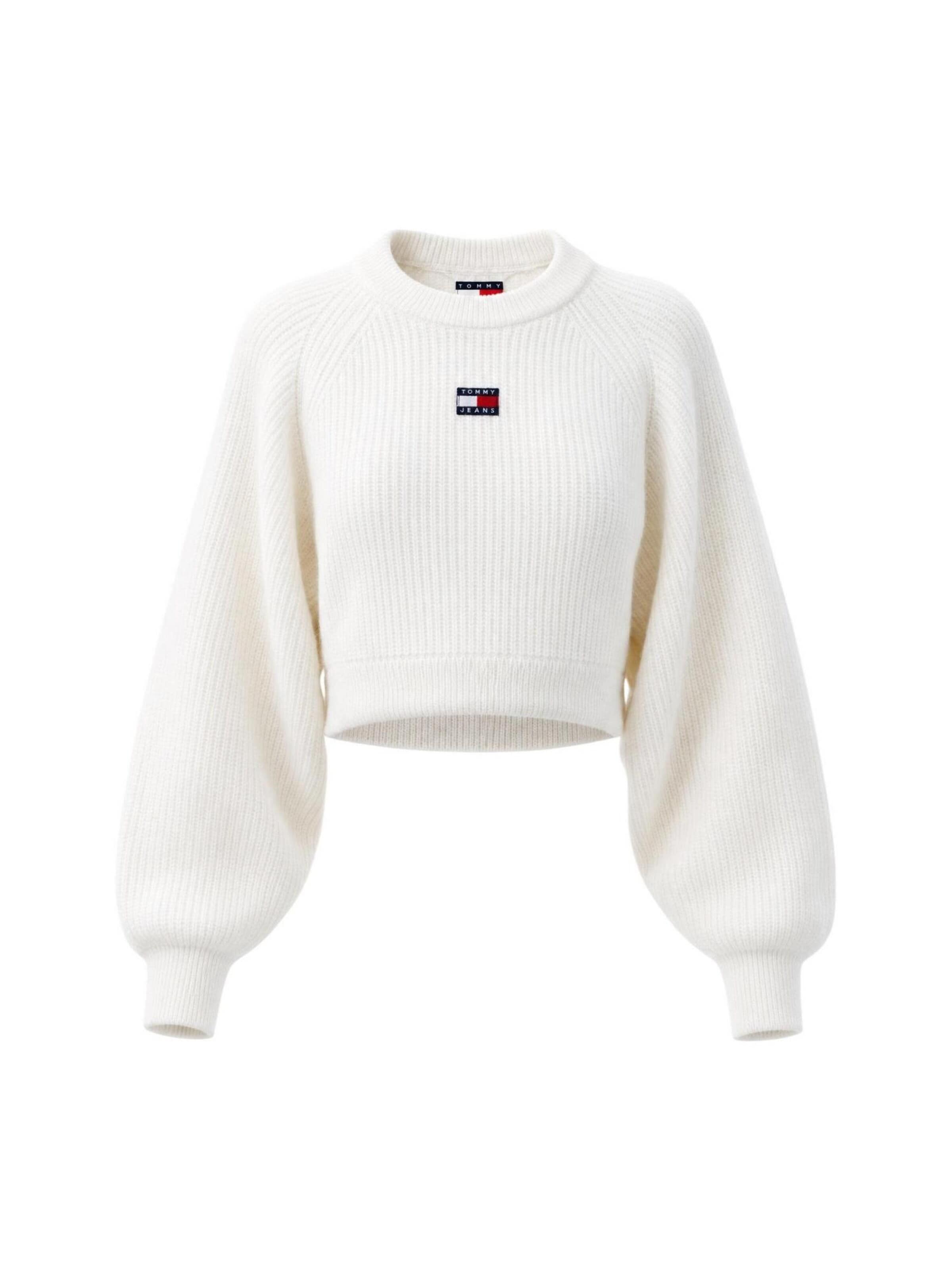 Tommy Jeans Trui 'DW0DW22024' in Wit