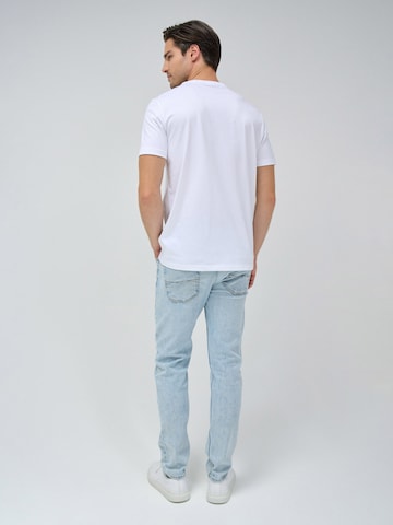 Salsa Jeans T-shirt in Weiß