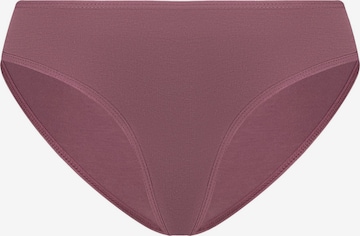 Albero Natur Slip 'Klassischer Bio-Baumwoll Damen Slip' in Rot: Vorderseite