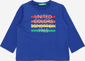 UNITED COLORS OF BENETTON Tričko – modrá: přední strana