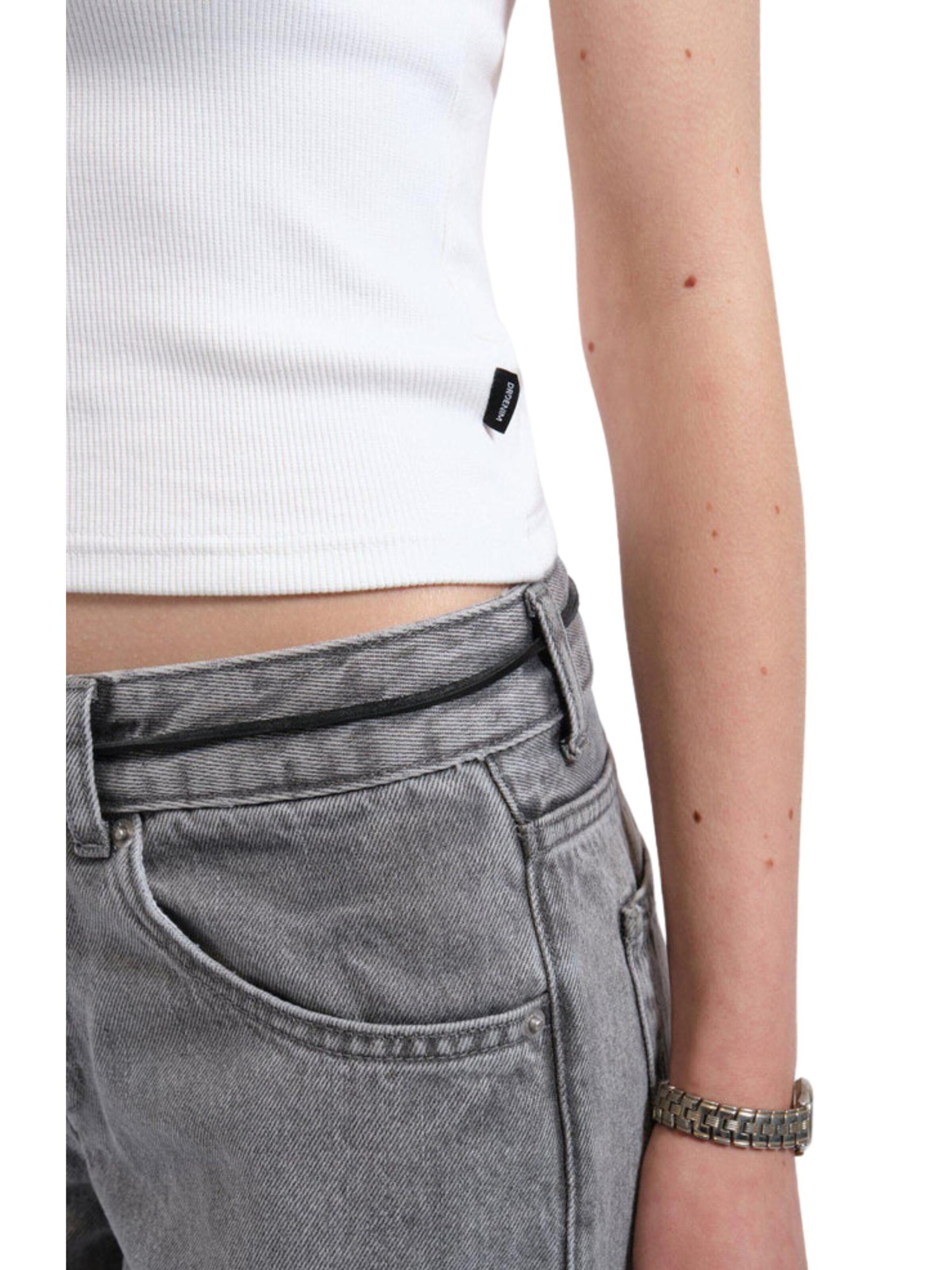 Haut Dr. Denim en blanc