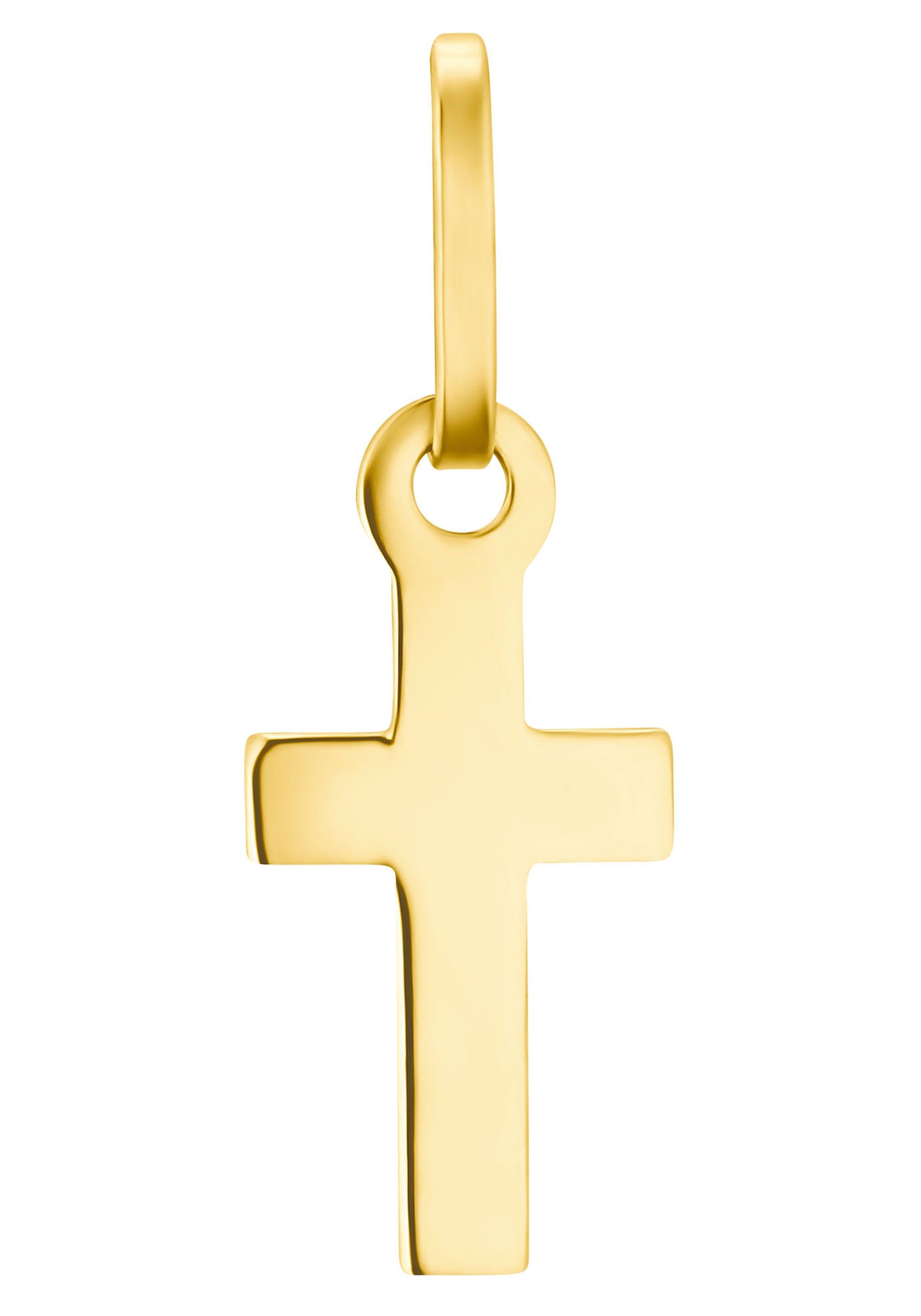 AMOR Pendant in Gold: front