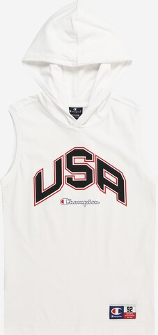 Champion Authentic Athletic Apparel - Camiseta en blanco: frente