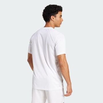 ADIDAS PERFORMANCE Λειτουργικό μπλουζάκι 'Club Tennis' σε λευκό