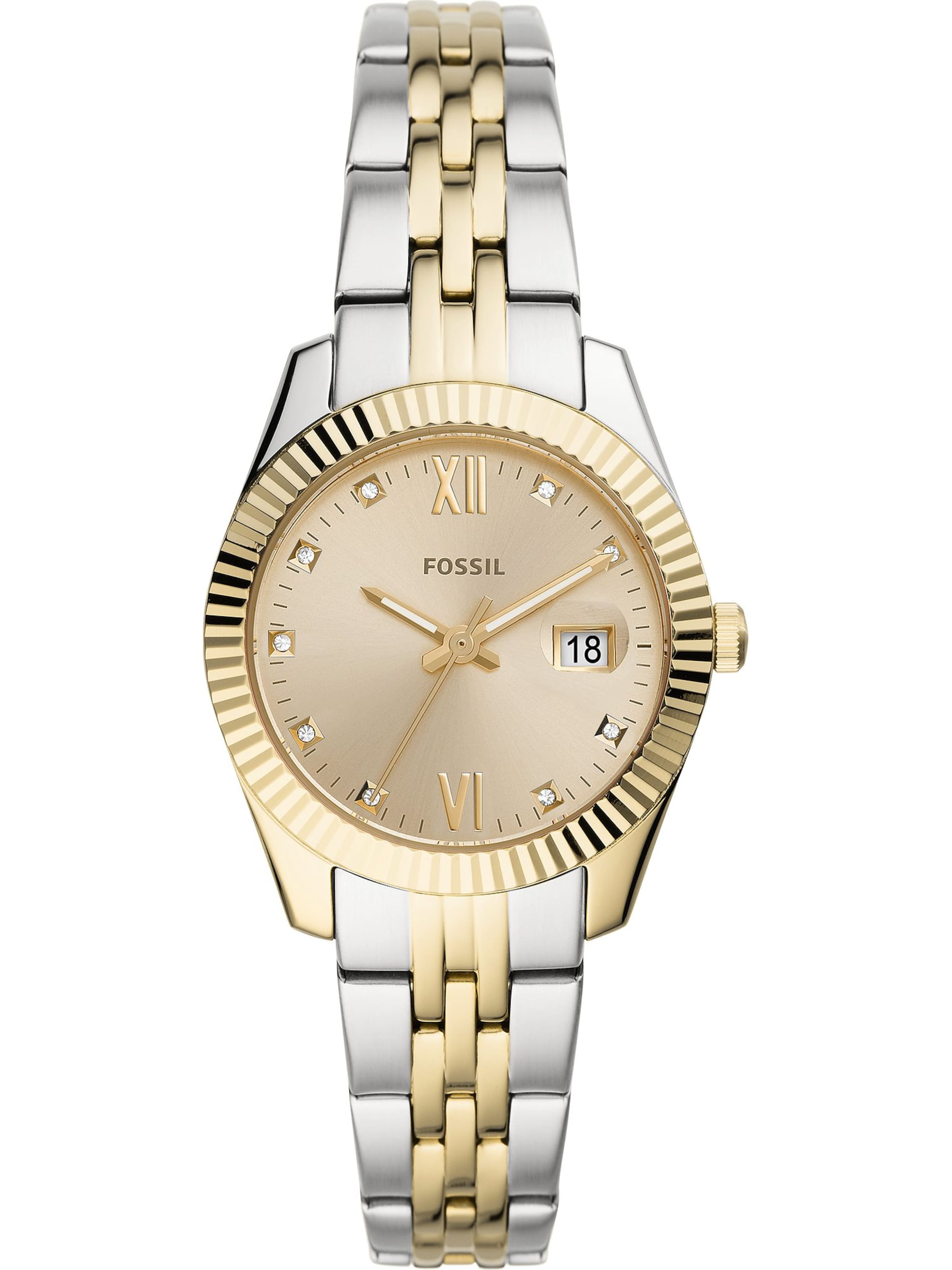 FOSSIL Аналогов часовник в пъстро: отпред