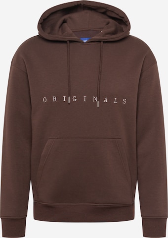 JACK & JONES Sweatshirt 'Copenhagen' in Braun: predná strana