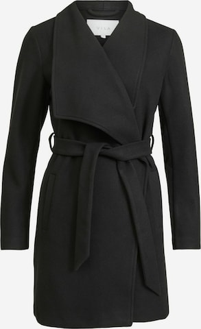 VILA Between-Seasons Coat 'Cooley' in Black: front