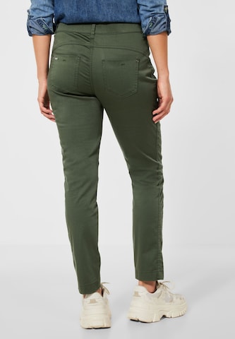 STREET ONE Slim fit Pants in Green