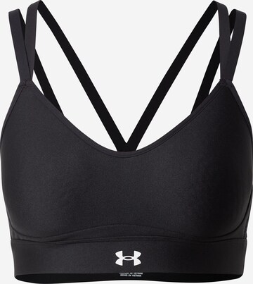 UNDER ARMOUR - Bustier Sujetador deportivo 'Infinity' en negro: frente