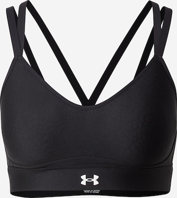 UNDER ARMOUR Sport bh 'Infinity' in Zwart: voorkant