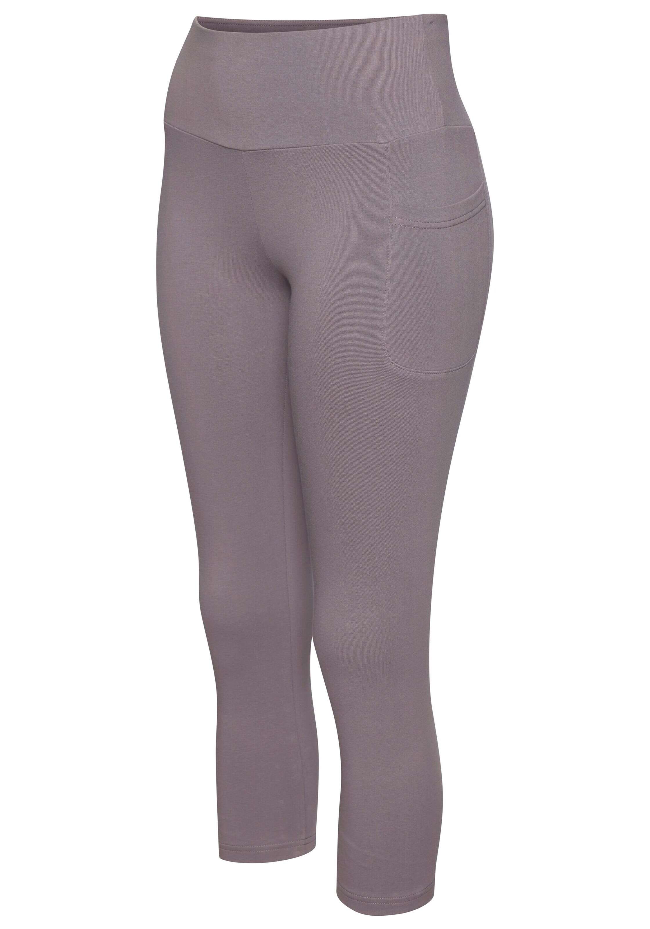 LASCANA ACTIVE - Skinny Pantalón deportivo en lila