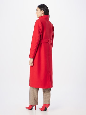 Oasis Between-Seasons Coat in Red