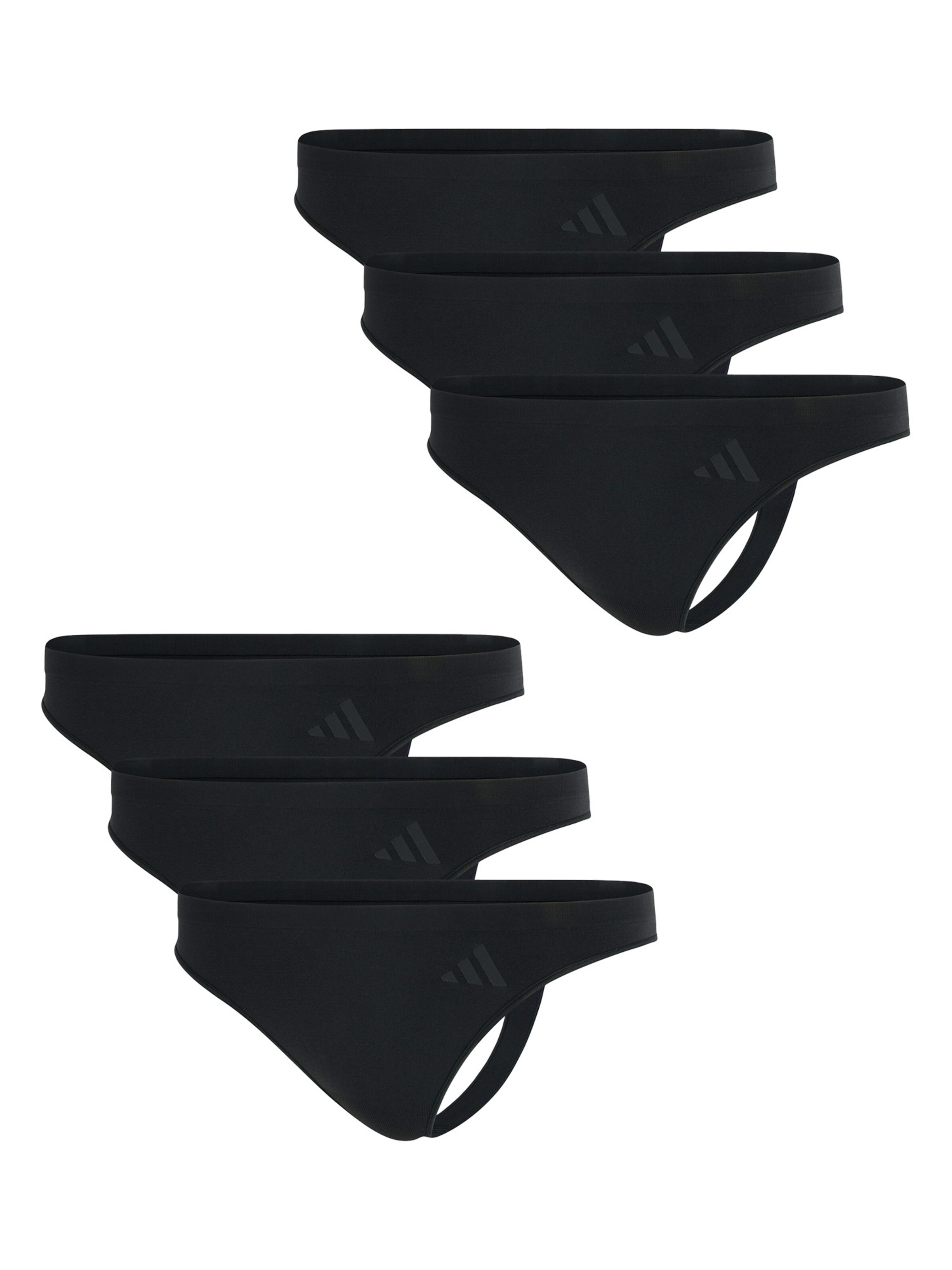 String ' Sport Active Seamless Thong ' ADIDAS SPORTSWEAR en noir : devant