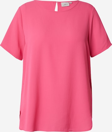 ONLY Carmakoma Bluse 'CARVICA' in Pink: Vorderseite