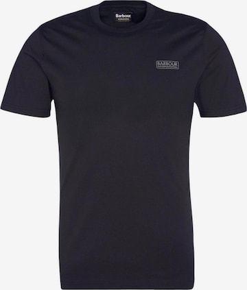 Maglietta di Barbour in nero: frontale
