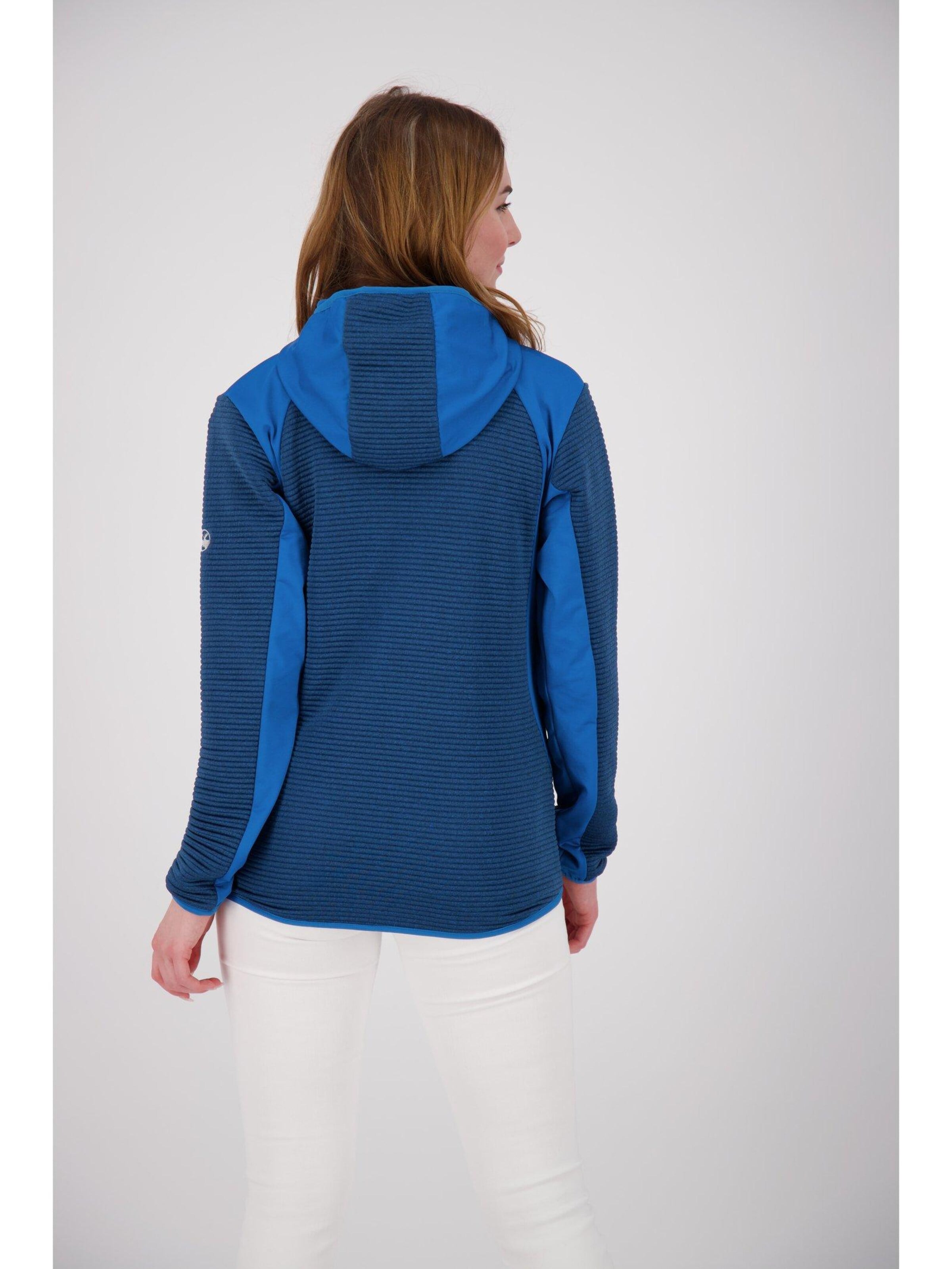 deproc Fleecejacke 'ELM WMN'‌‌‌‌‌‌‌‌ in Blau