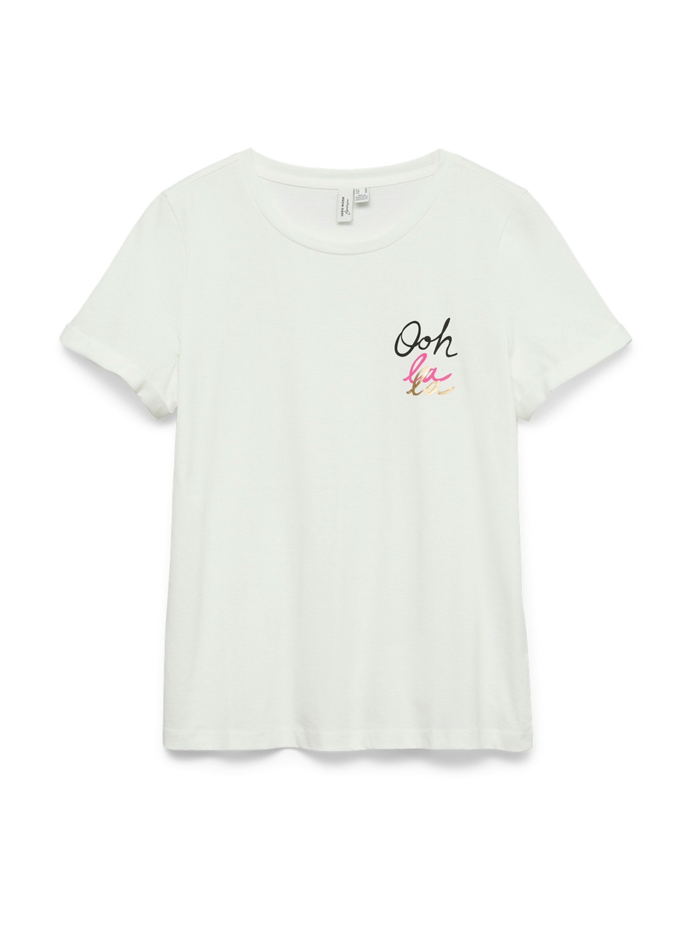 Vero Moda Girl Футболка 'VMIKAMI' в Белый: спереди