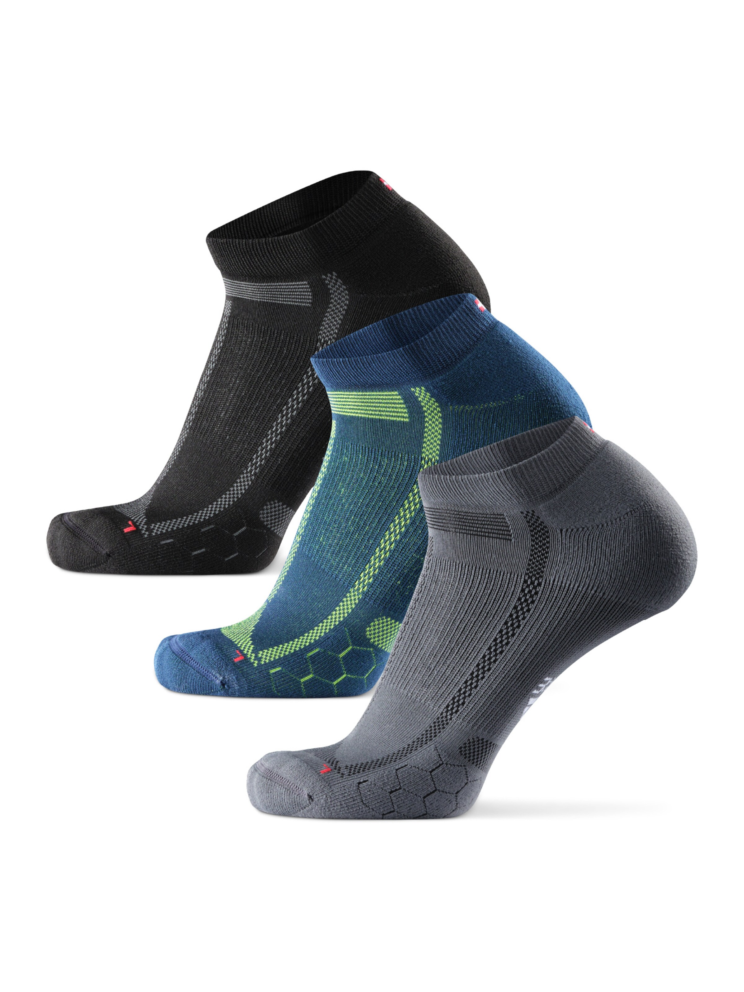 Chaussettes 'Long Distance Low' DANISH ENDURANCE en bleu
