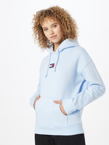 Tommy Jeans Sweatshirt in Blauw: voorkant